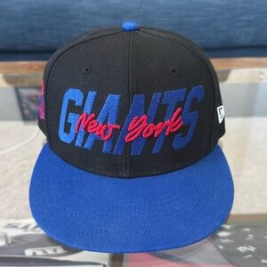 New York Giants New Era NFL Draft Hat - Snap Back Adjustable Cap - Snapback Hat